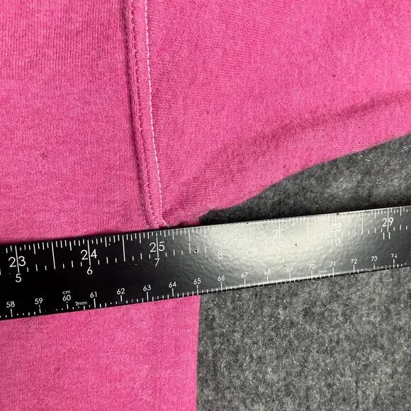 Nirvana Sweatshirt Womens Size S/M Pink Tie-Dye Graphic Pullover Band Crewneck - Picture 7 of 9